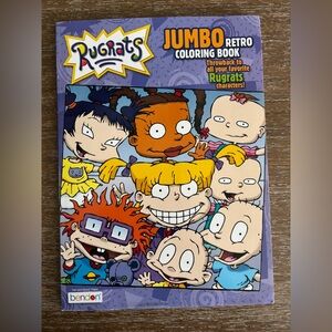 Rugrats Jumbo Retro Coloring Book